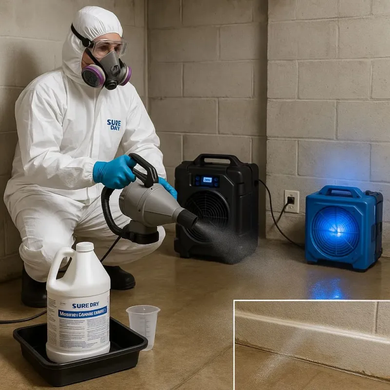 Sanitization and Odor Removal process in Alamo, GA