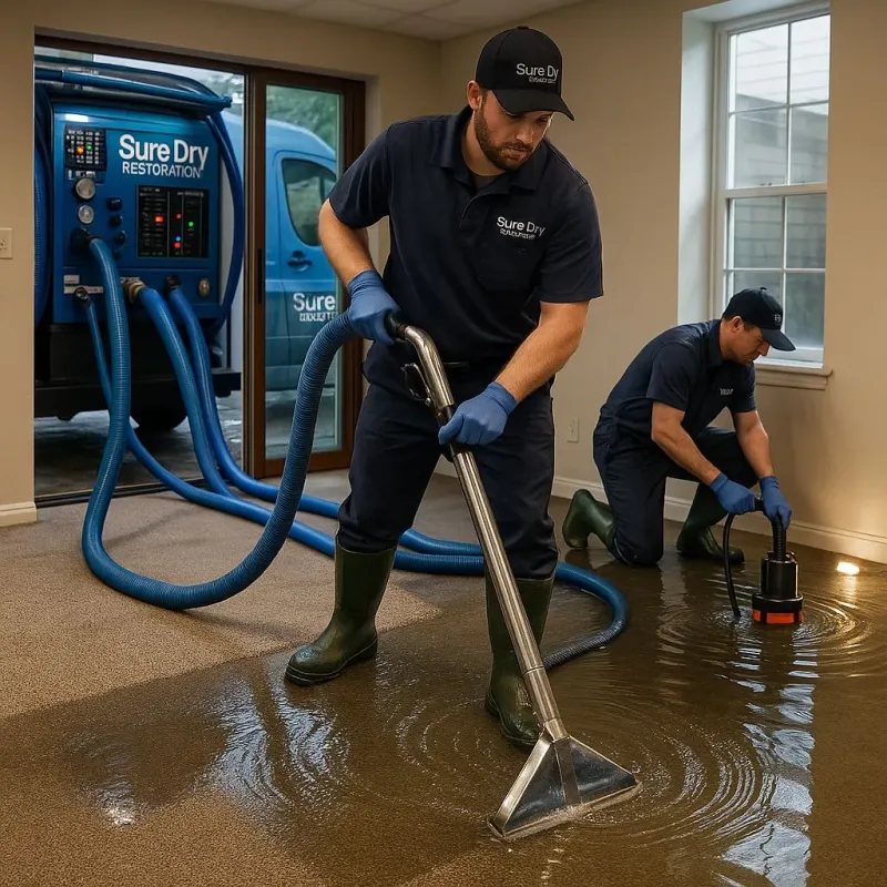 Water Extraction and Removal process in Alamo, GA